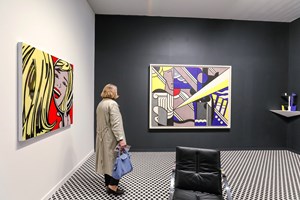 Roy Lichtenstein, <a href='/art-galleries/gagosian-gallery/' target='_blank'>Gagosian</a>, TEFAF New York Spring (3–7 May 2019). Courtesy Ocula. Photo: Charles Roussel.